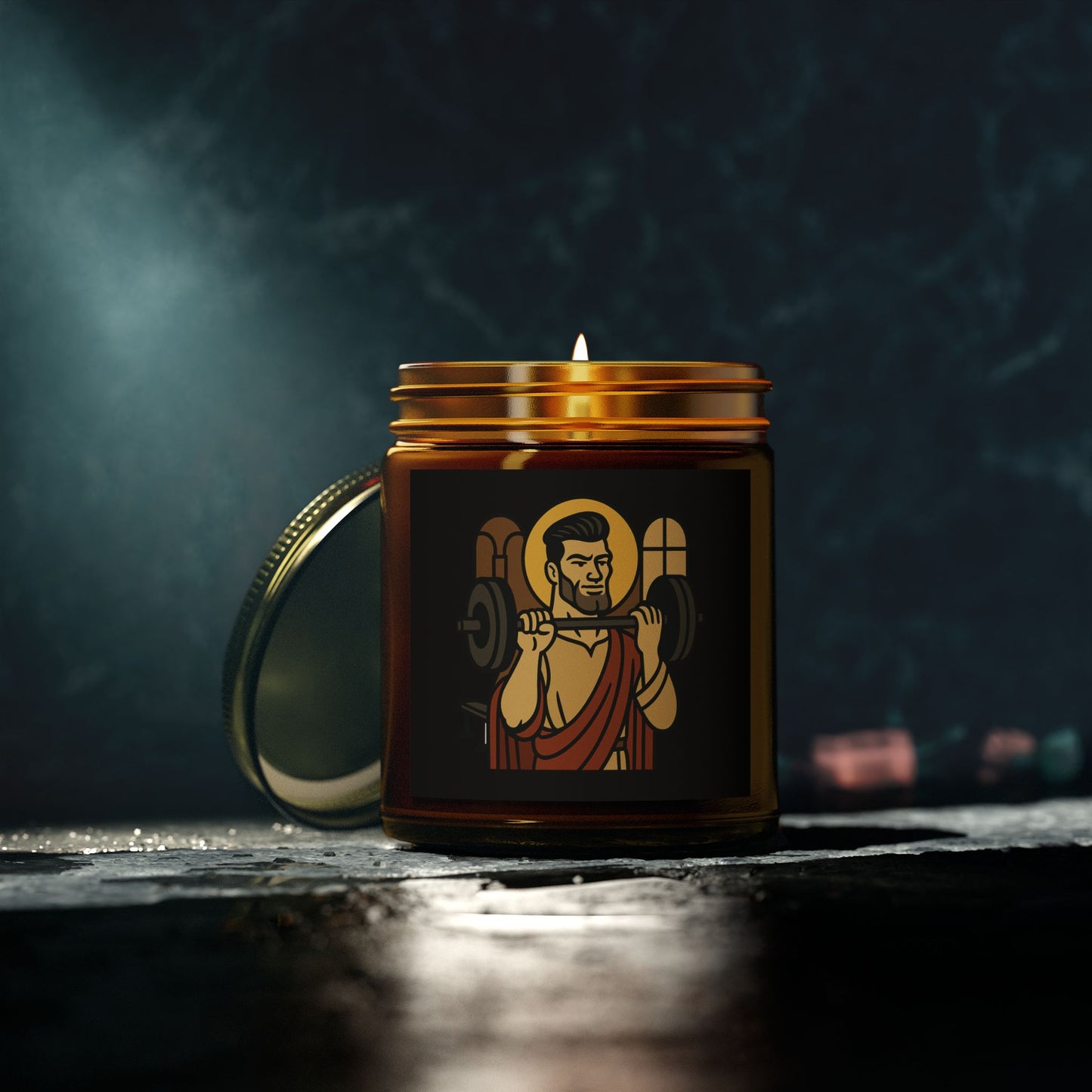 St Gigachad "The Strong" Scented Candle