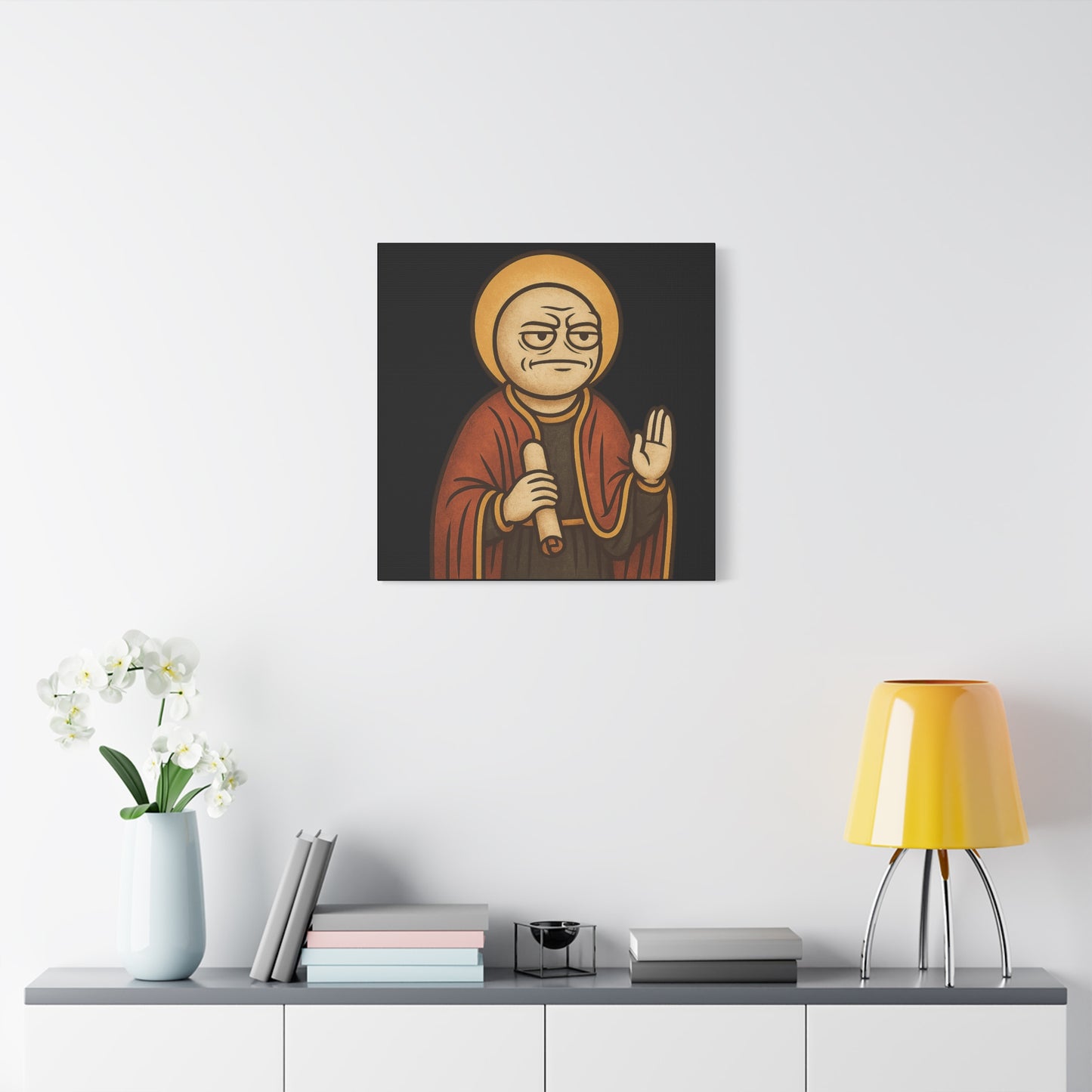 St Rage "Hold" Canvas, Stretched