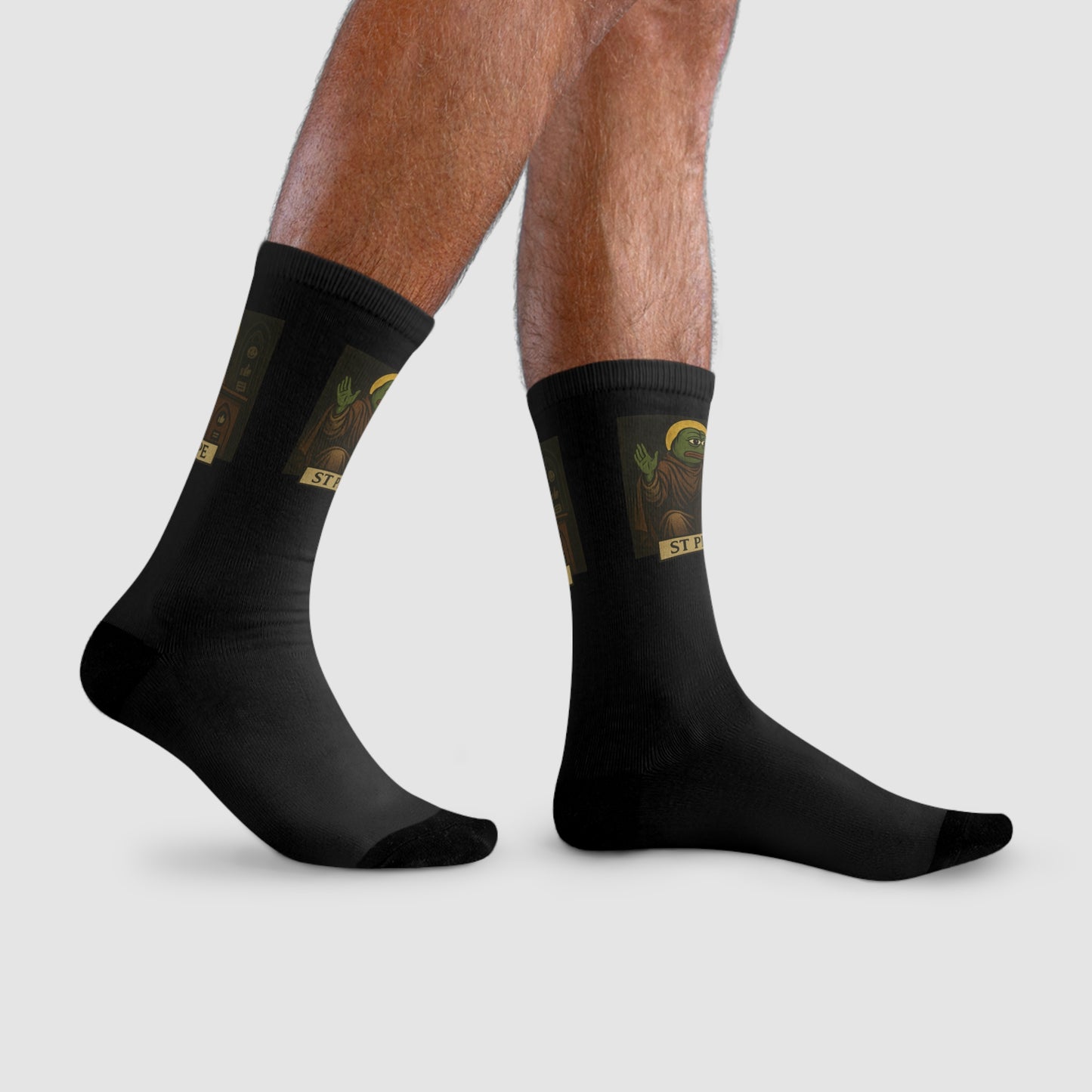 St Pepe "Preach" Crew Socks