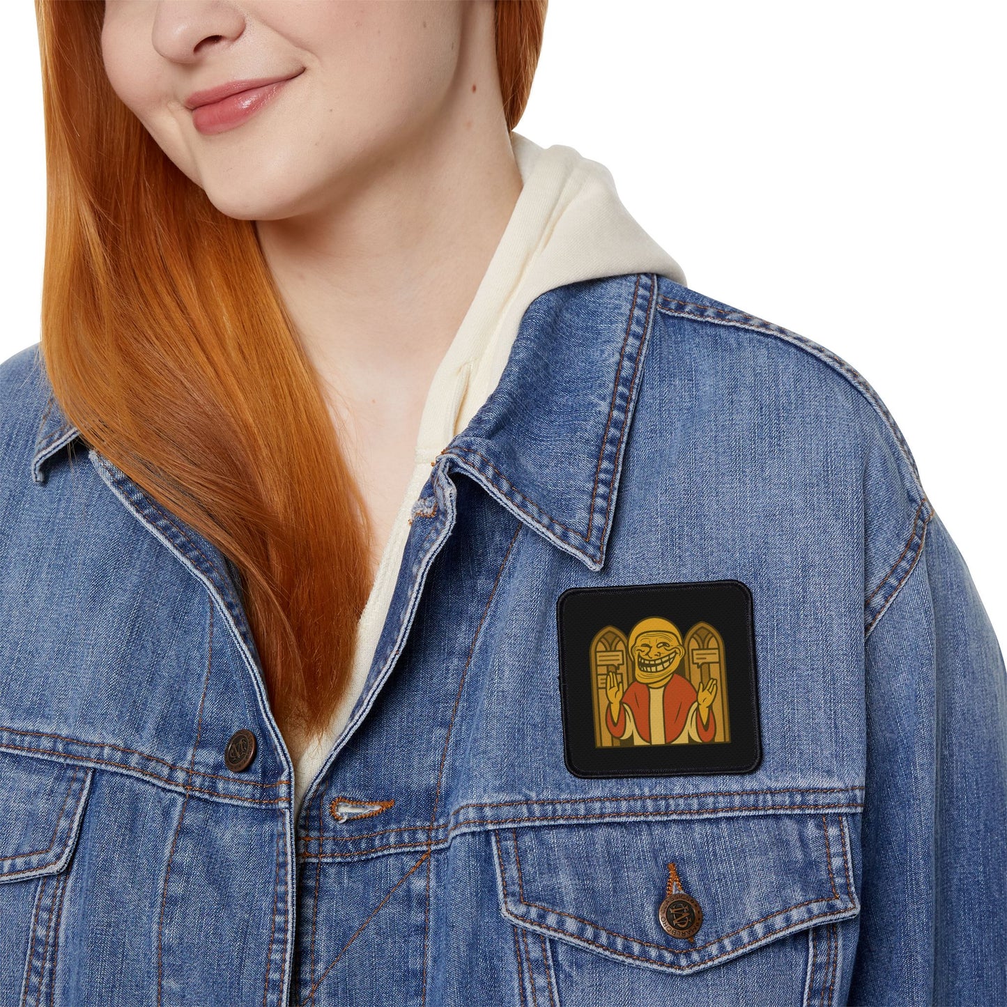 St Troll "Holy Comments" Iron-On Patch