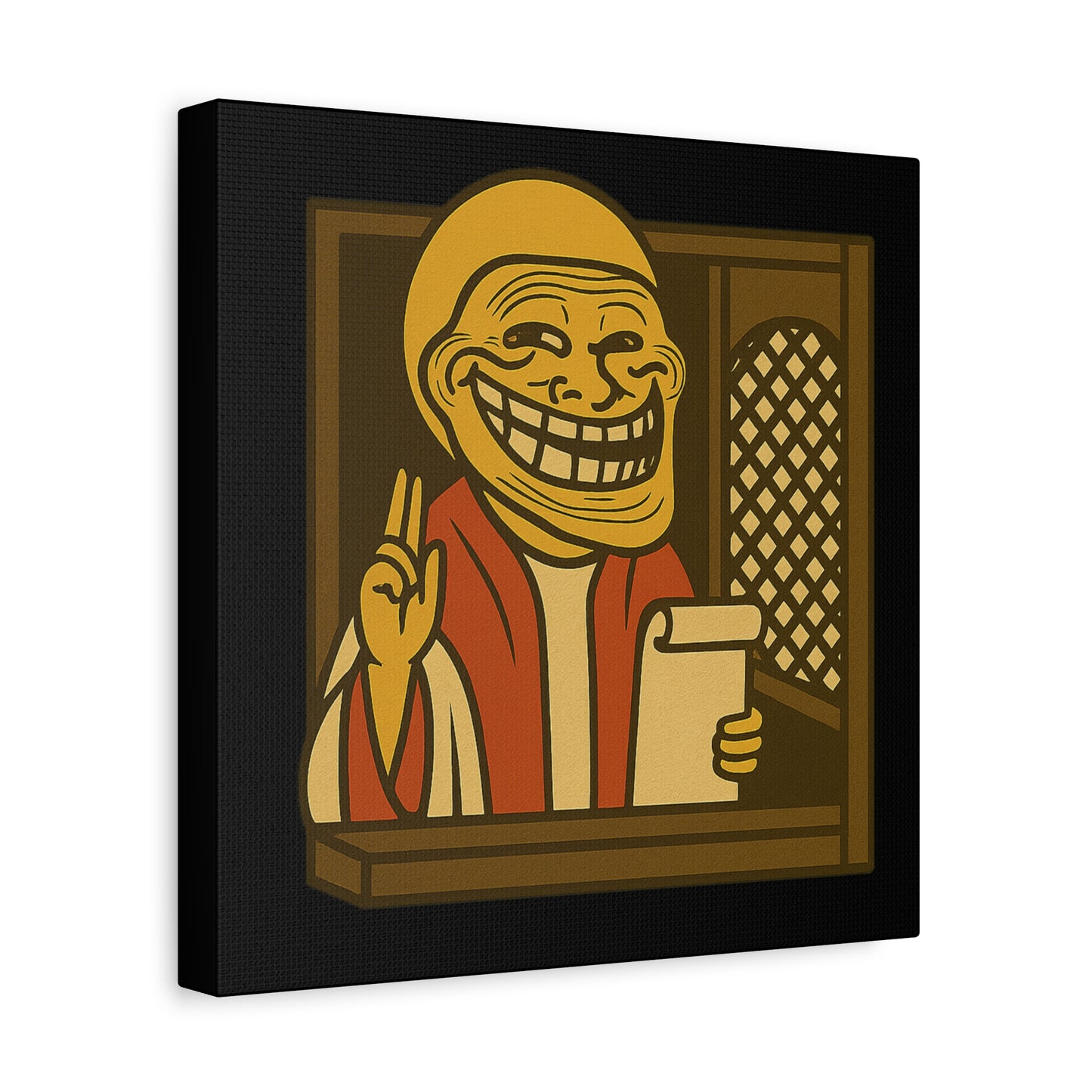 St Troll "Confessions" Canvas Art