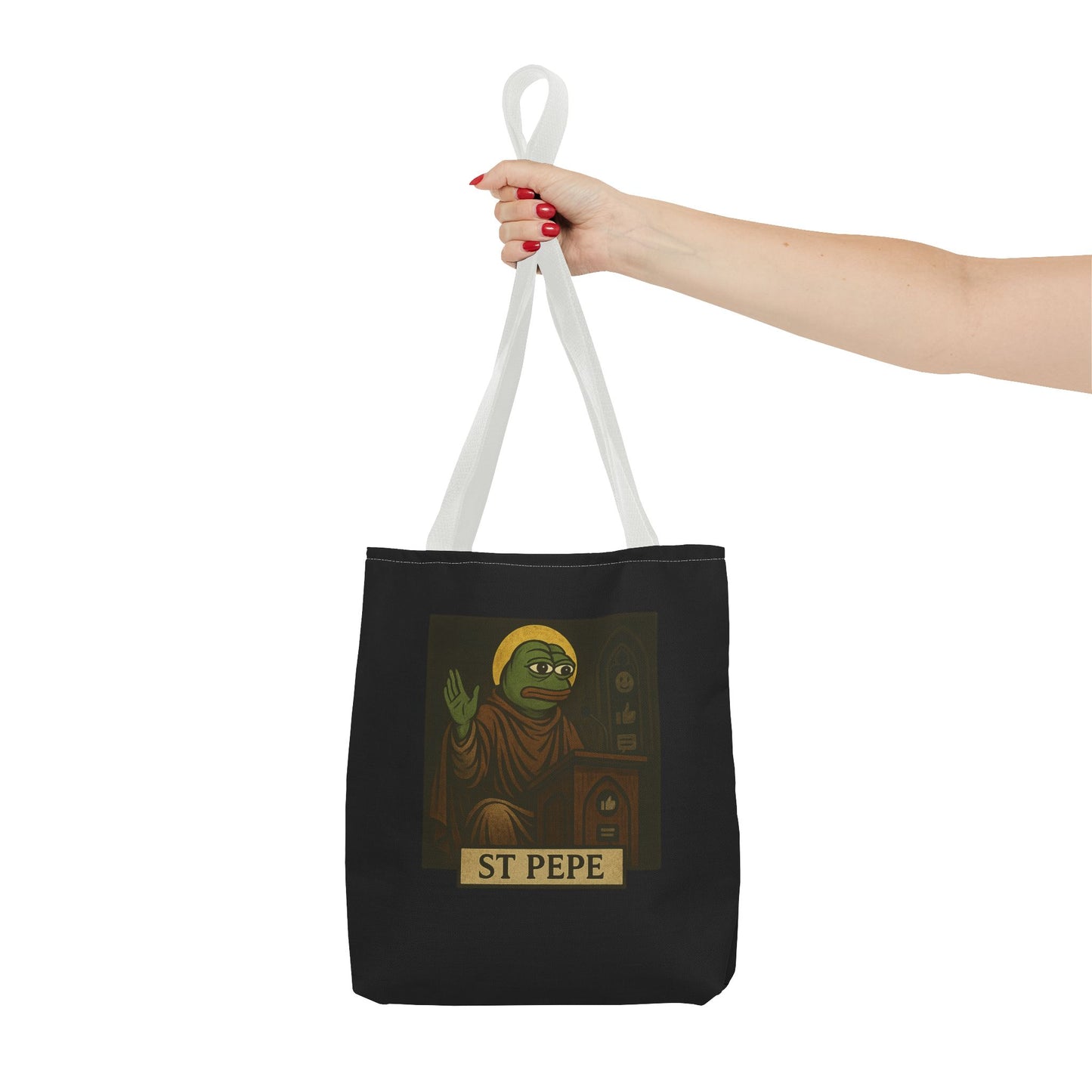 Saint Pepe "Preach" Tote Bag
