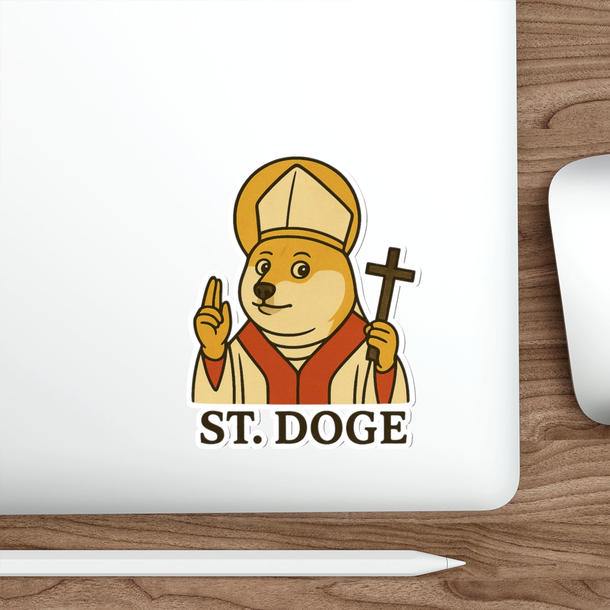 St Doge "Holy" Sticker