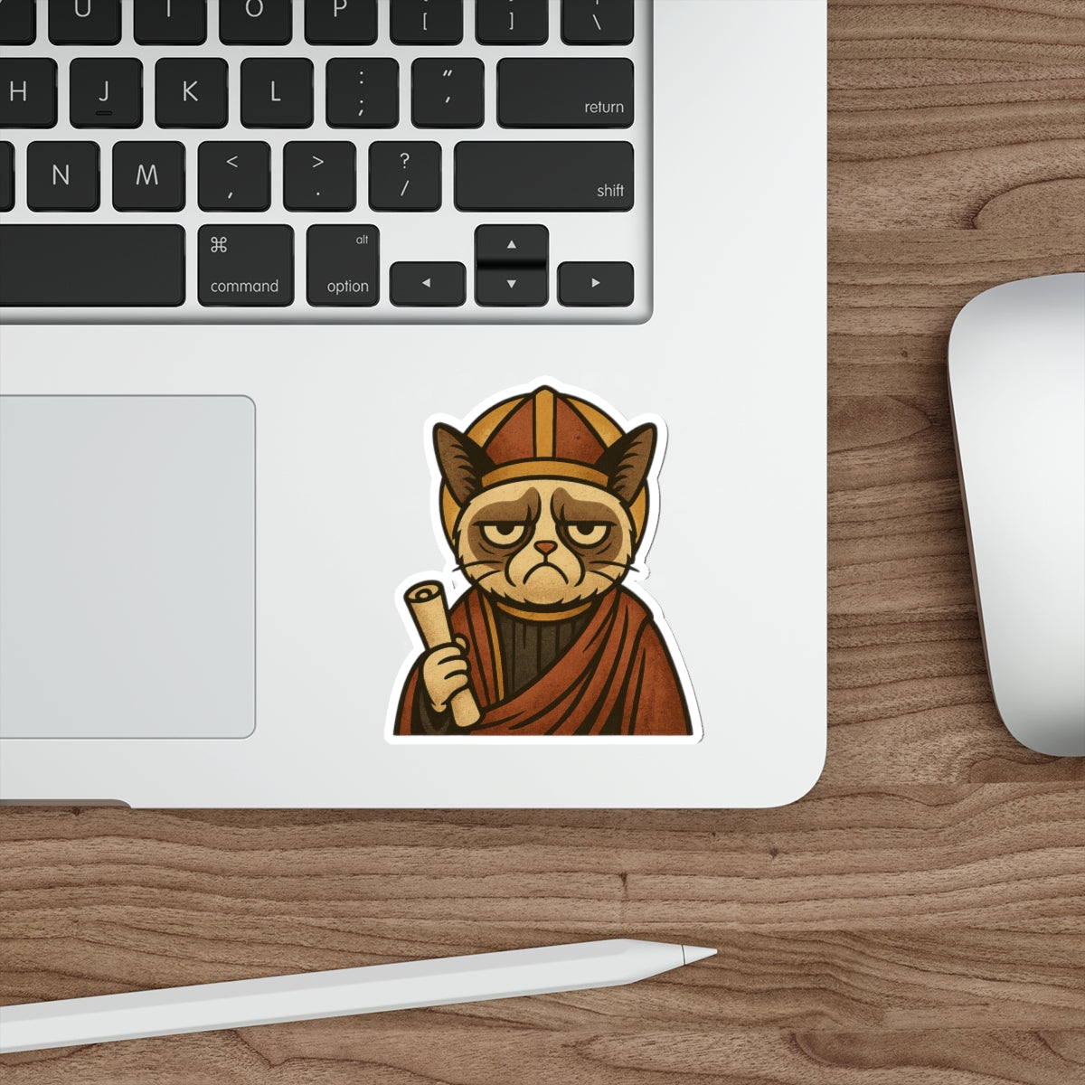 St Grumpy Cat "Holy Receipts" Die-Cut Stickers