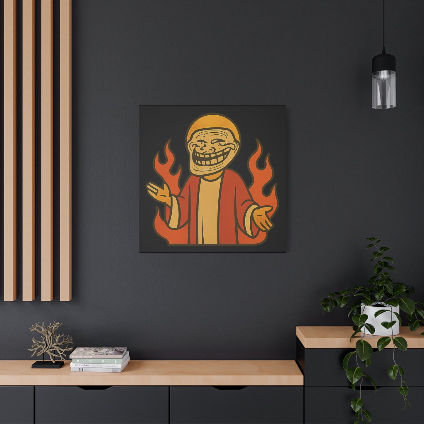 St Troll "Rage" Canvas Wall Art