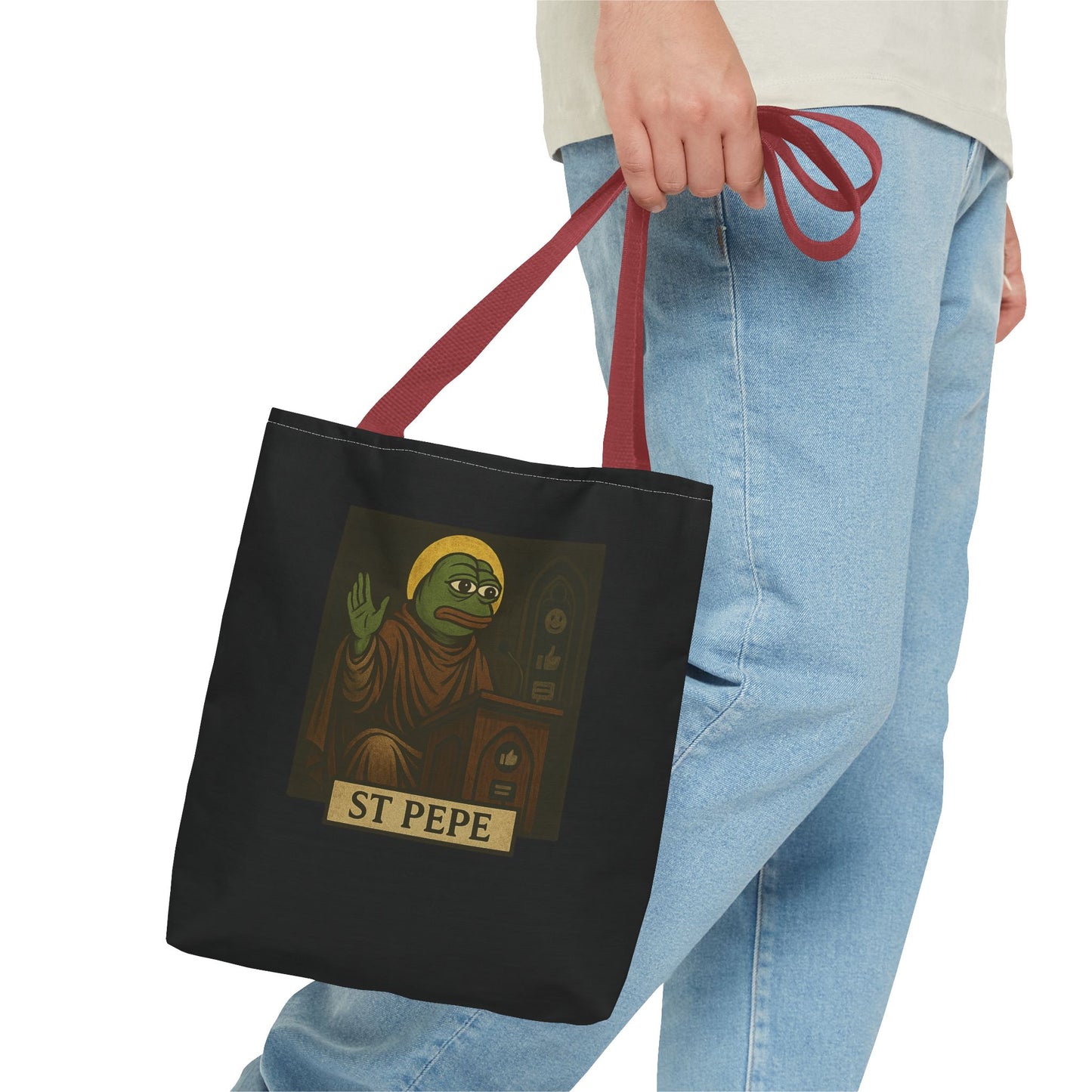 Saint Pepe "Preach" Tote Bag