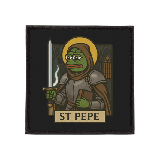 St. Pepe "Our King" Iron-On Patch
