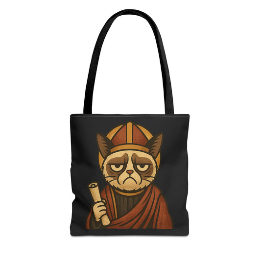 St Grumpy Cat "Holy Receipts" Tote Bag