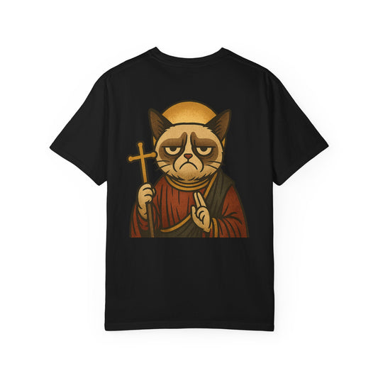 St Grumpy Cat "Repent" Tee