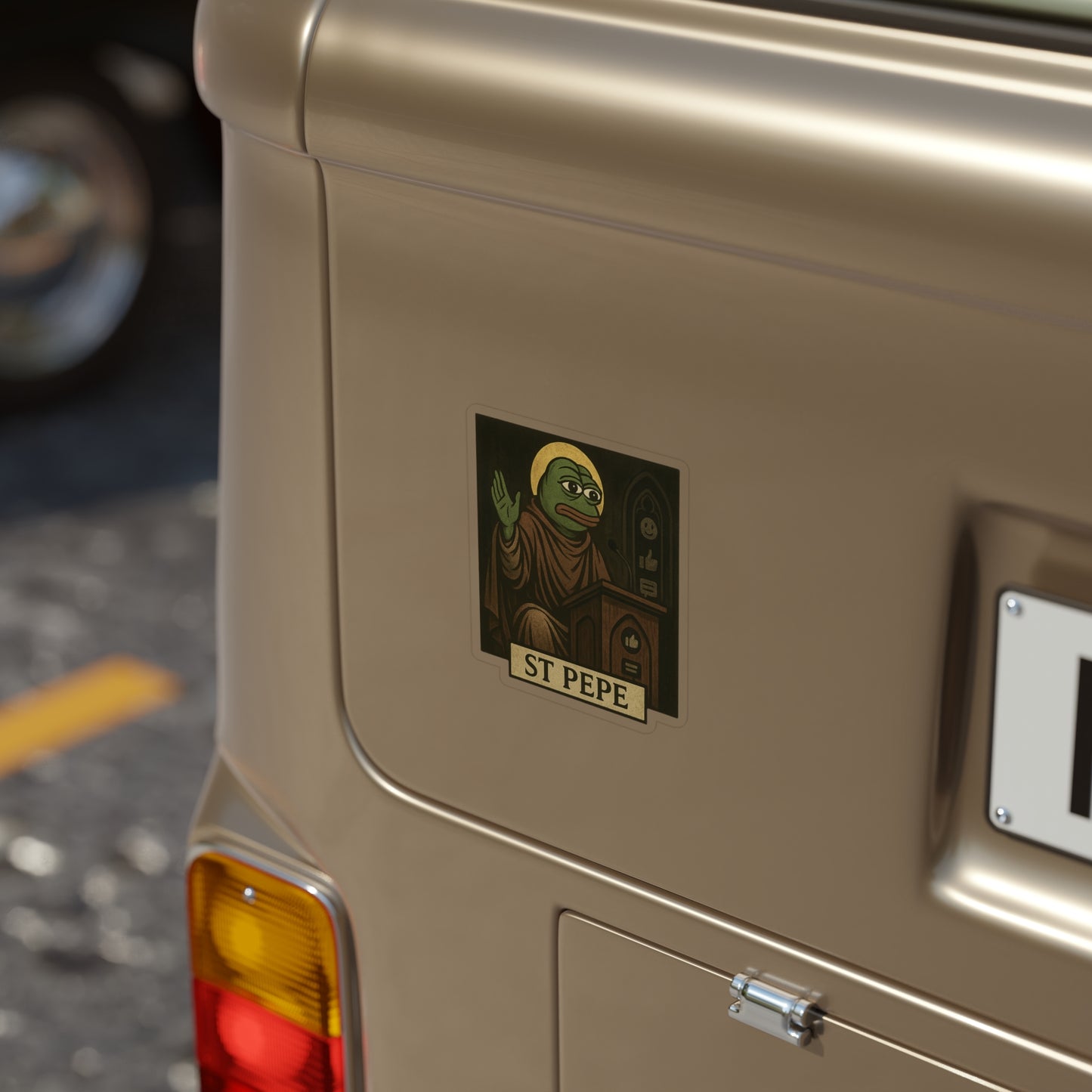 St Pepe "Preach" Stickers