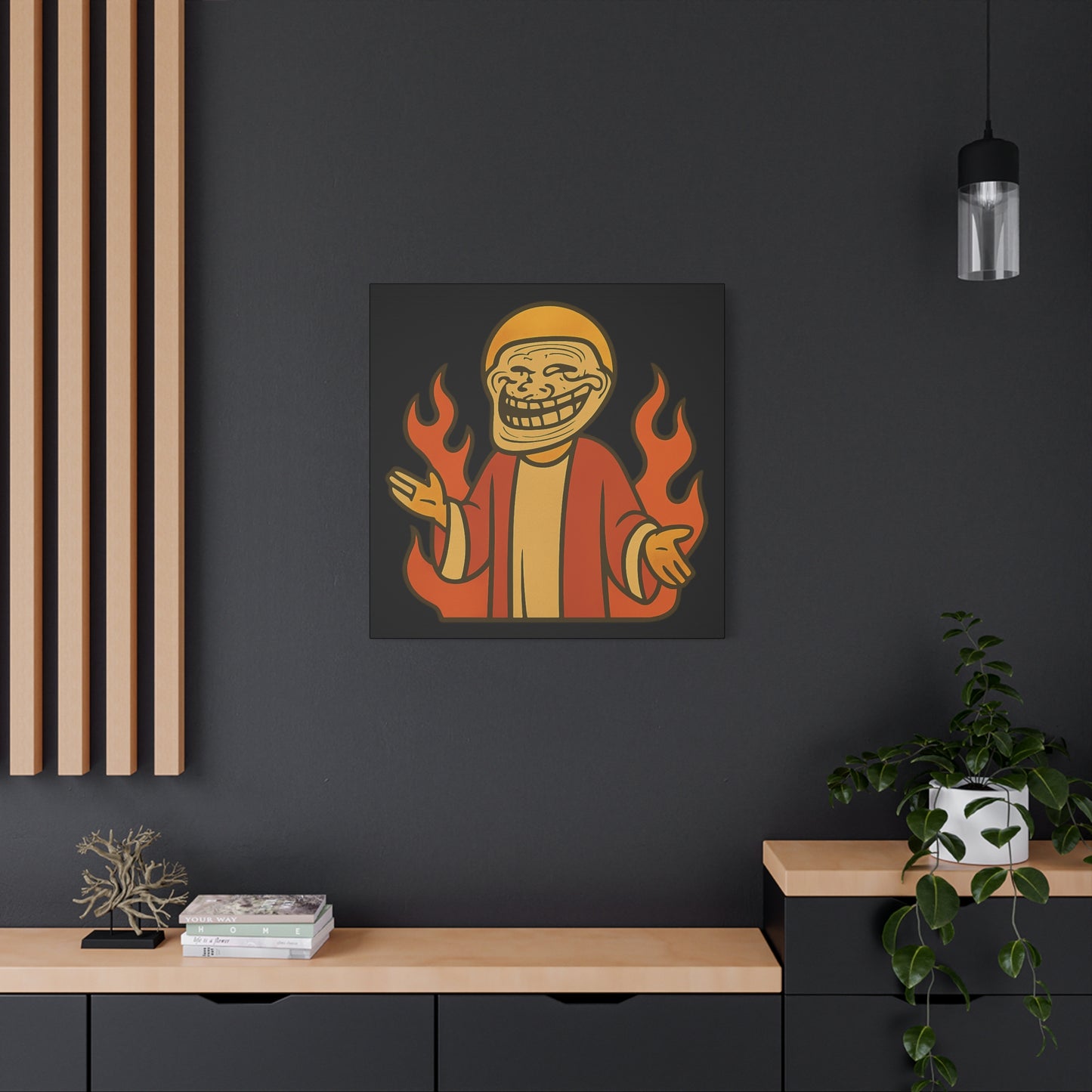 St Troll "Rage" Canvas Wall Art