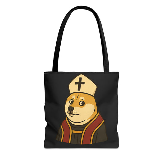 St Doge "Pope" Tote Bag
