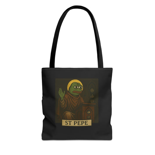 Saint Pepe "Preach" Tote Bag