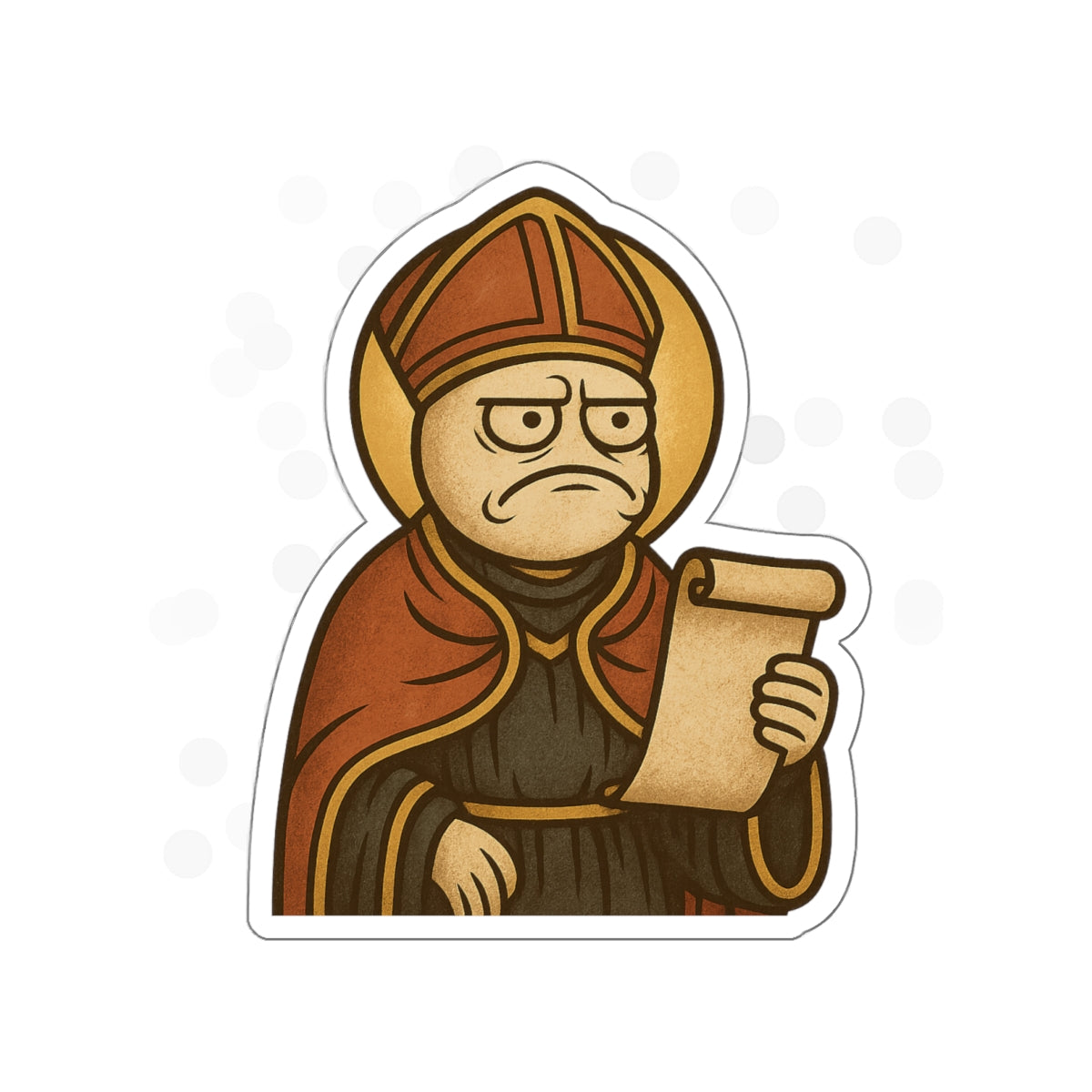 St Rage "Pause" Die-Cut Stickers