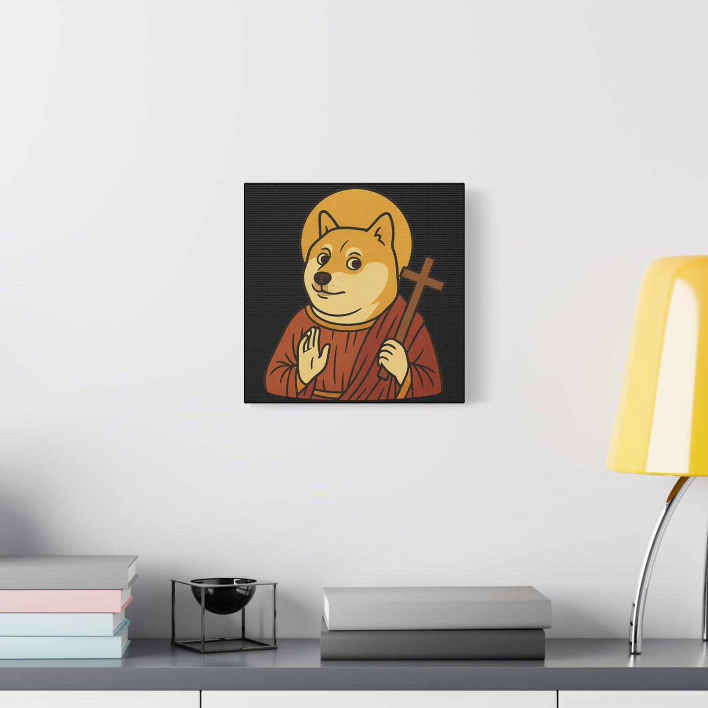 St Doge "Saint" Canvas
