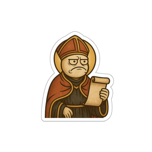 St Rage "Pause" Die-Cut Stickers