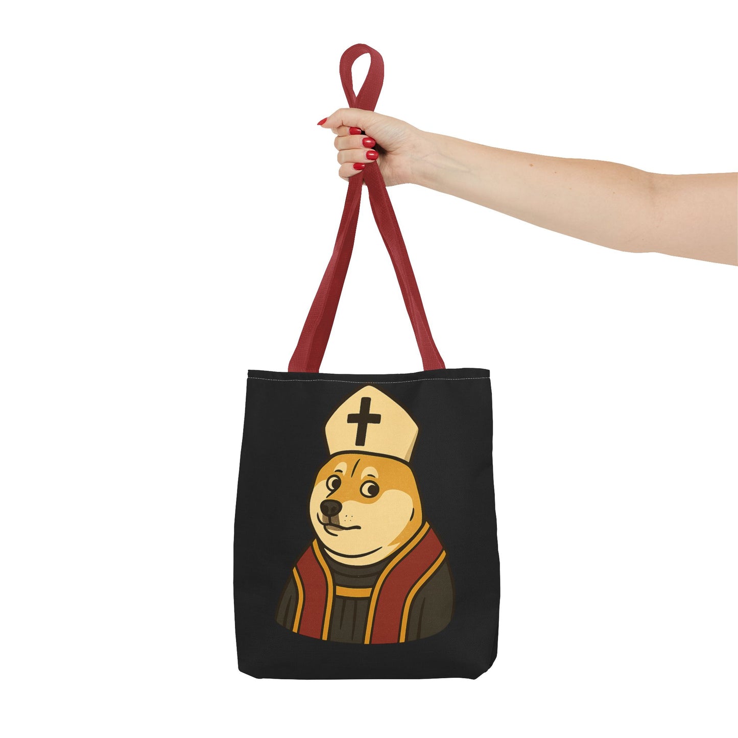 St Doge "Pope" Tote Bag