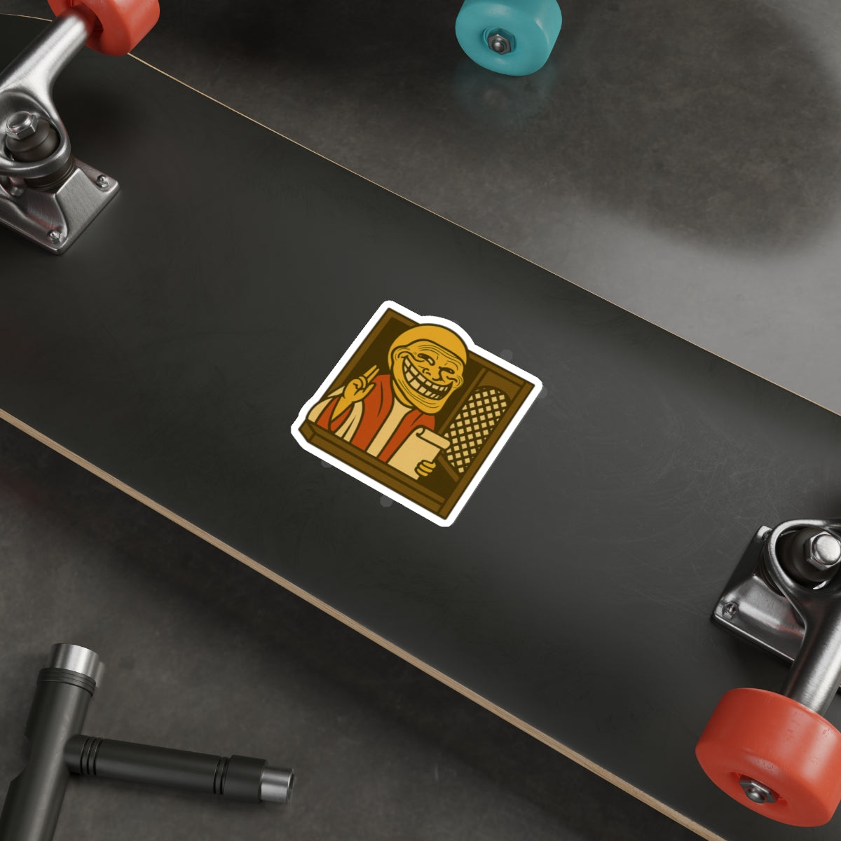 St Troll "Confessions" Die-Cut Stickers