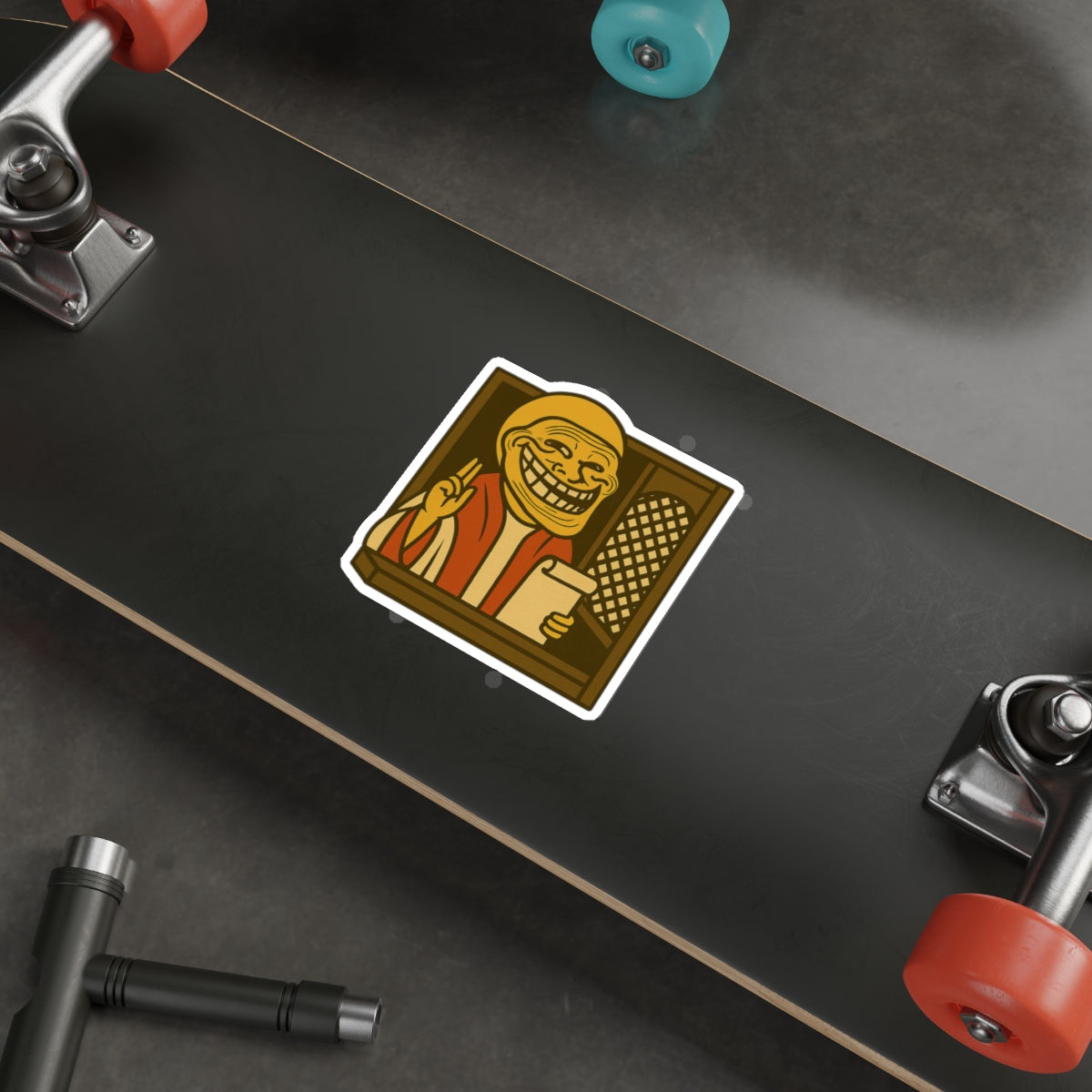 St Troll "Confessions" Die-Cut Stickers