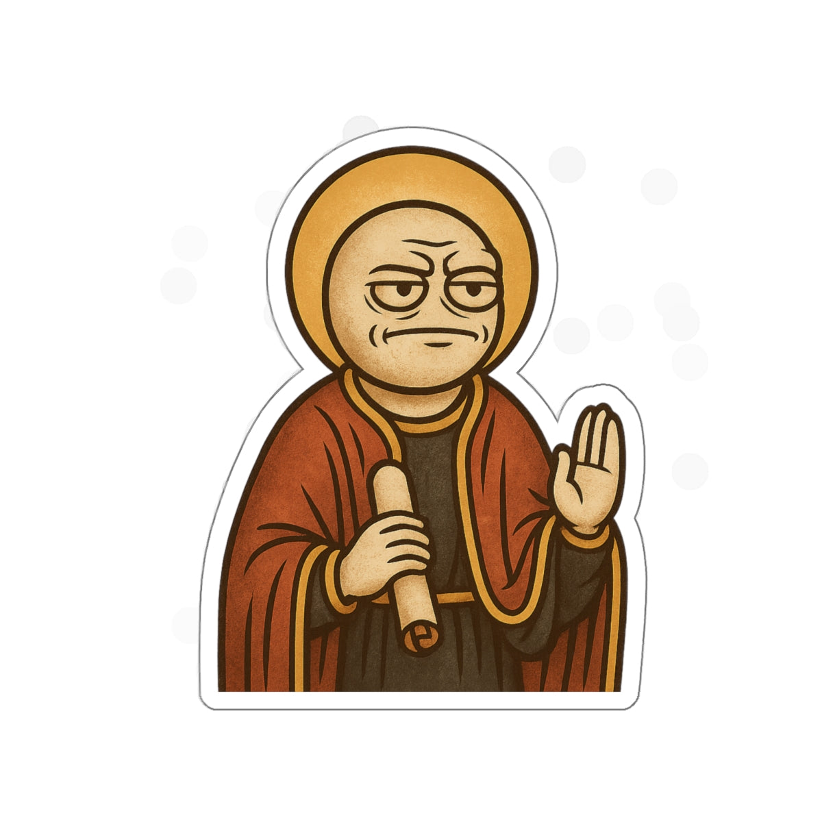 St Rage "Hold" Die-Cut Stickers