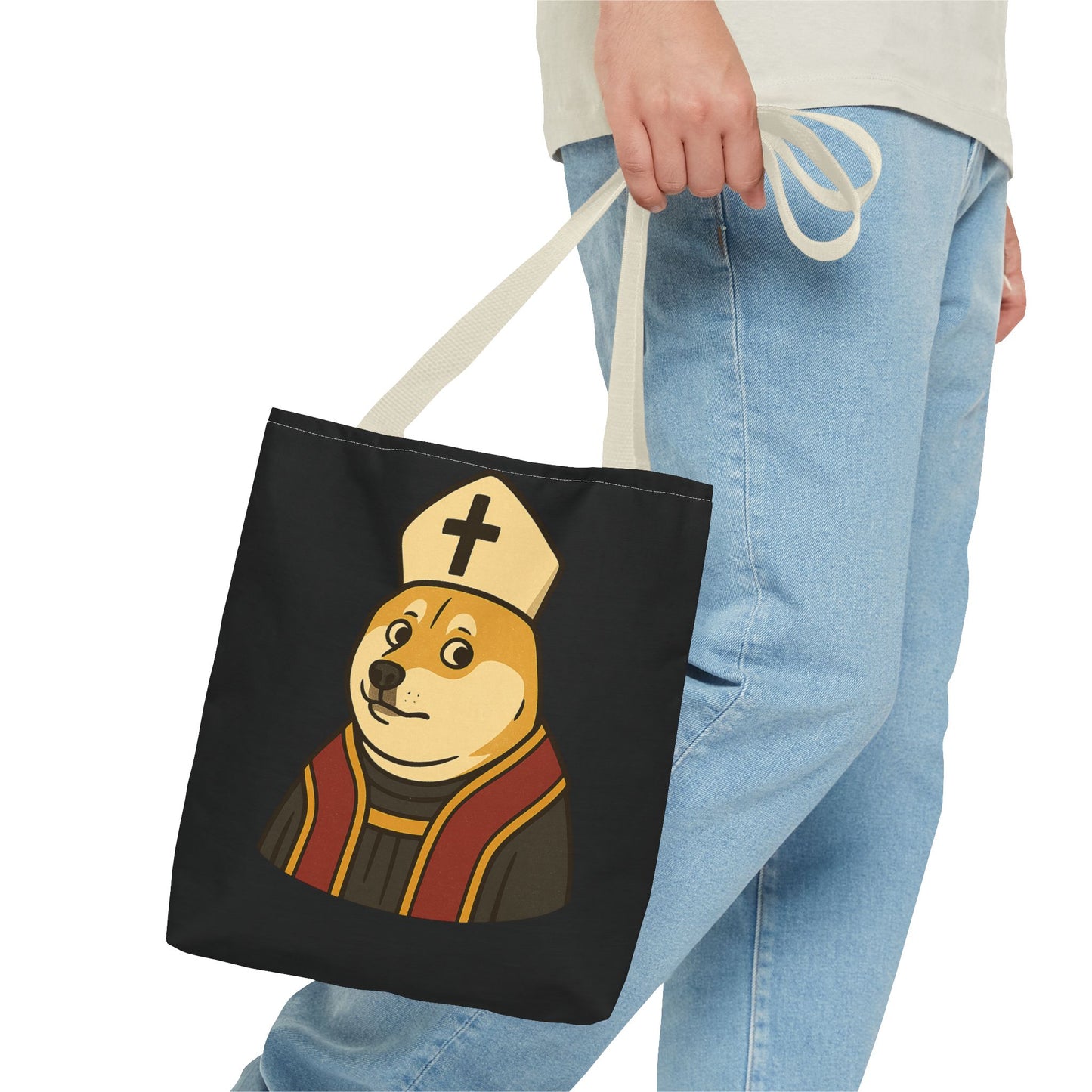 St Doge "Pope" Tote Bag