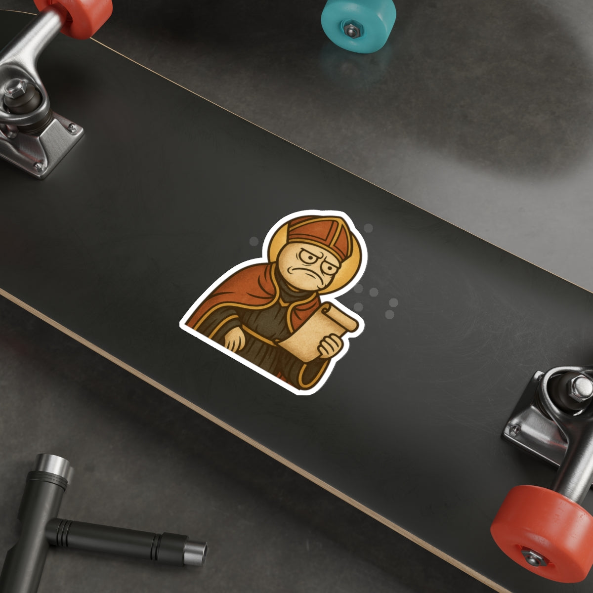 St Rage "Pause" Die-Cut Stickers