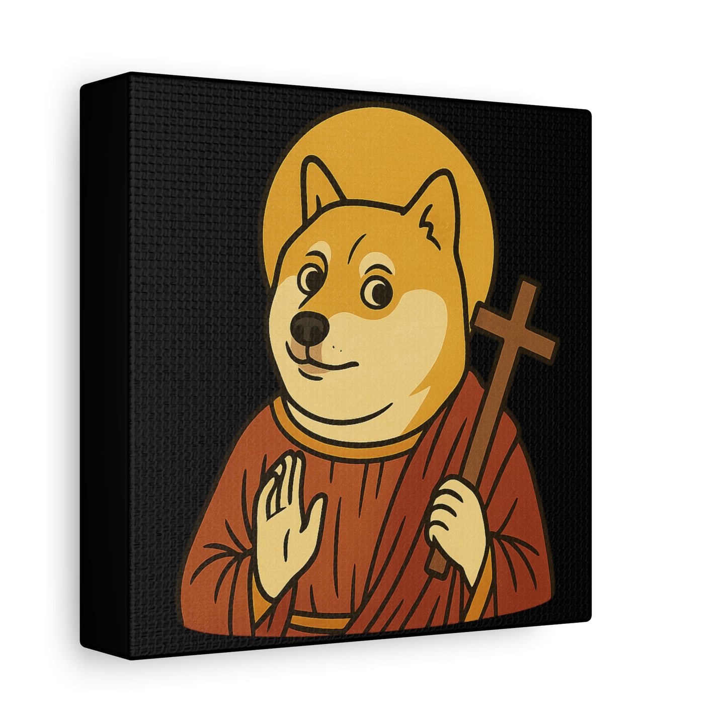 St Doge "Saint" Canvas