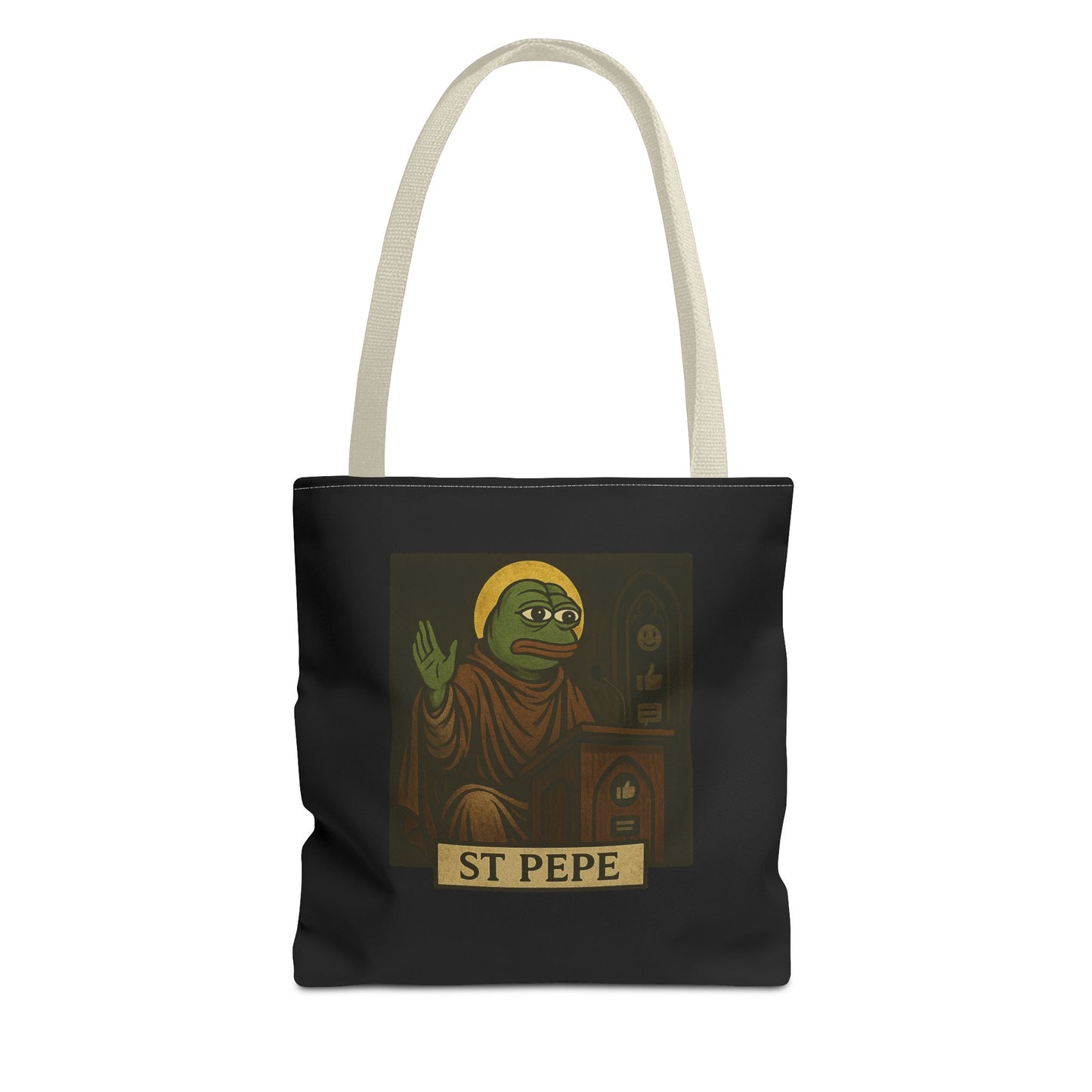 Saint Pepe "Preach" Tote Bag