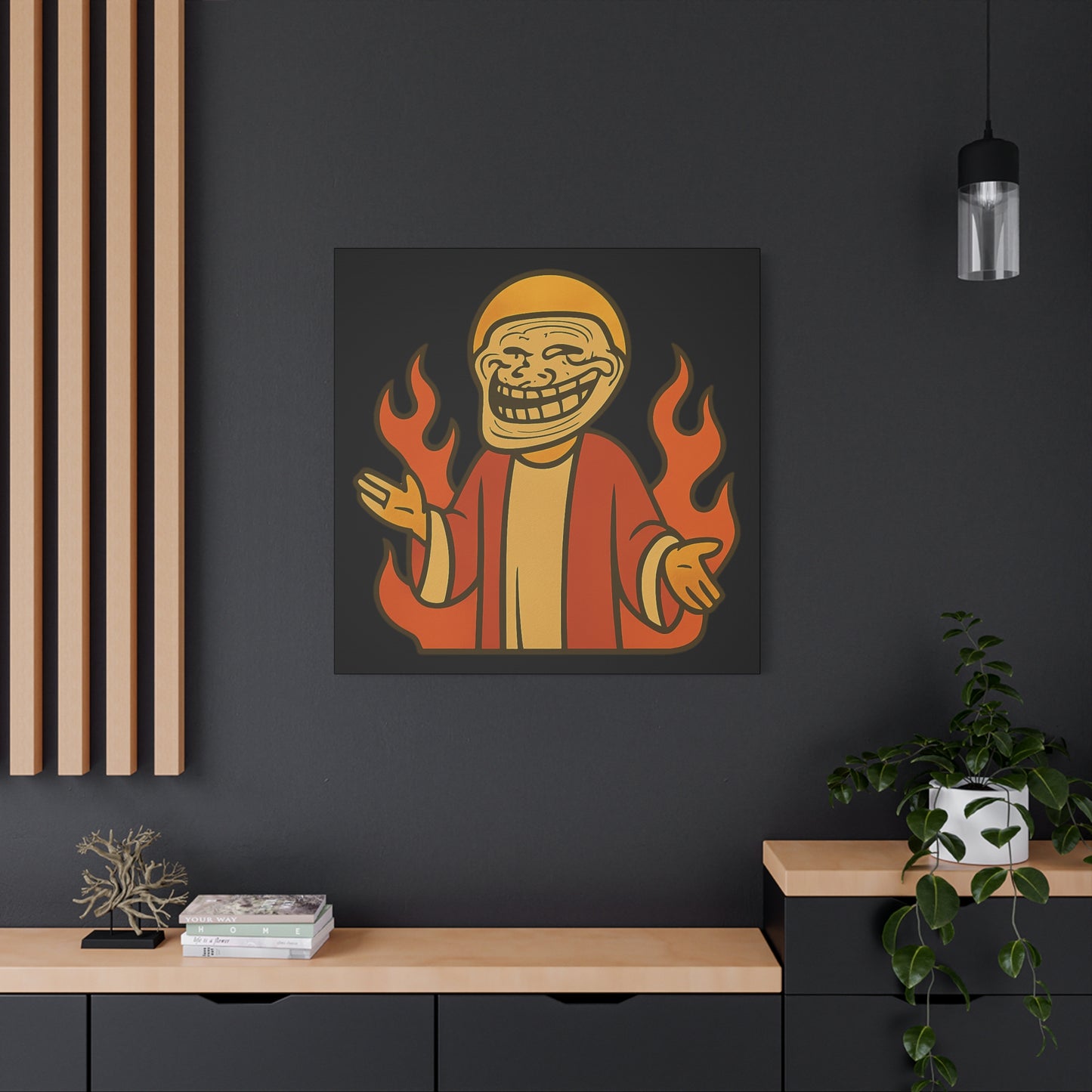 St Troll "Rage" Canvas Wall Art