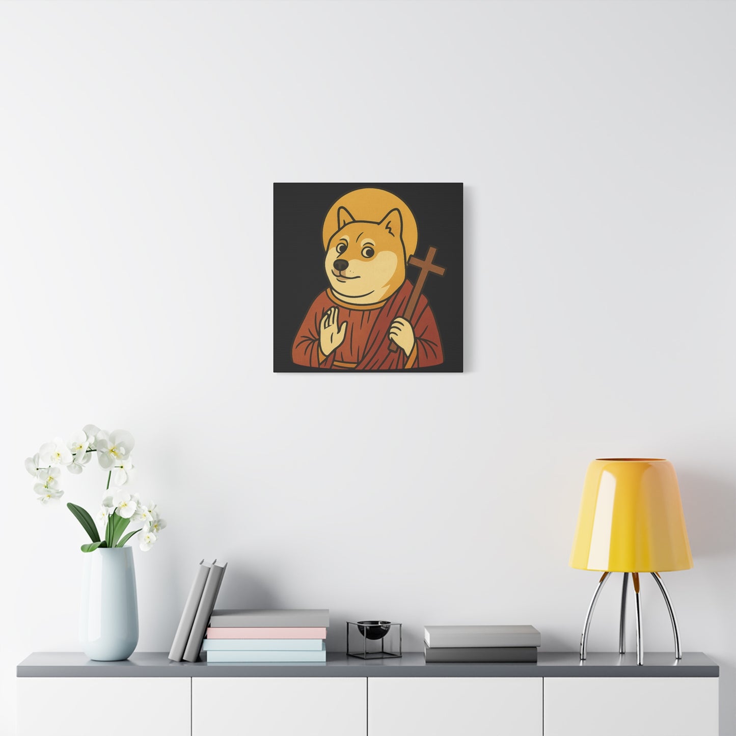 St Doge "Saint" Canvas