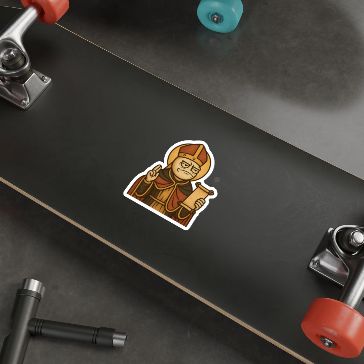 St Rage "Question" Die-Cut Stickers
