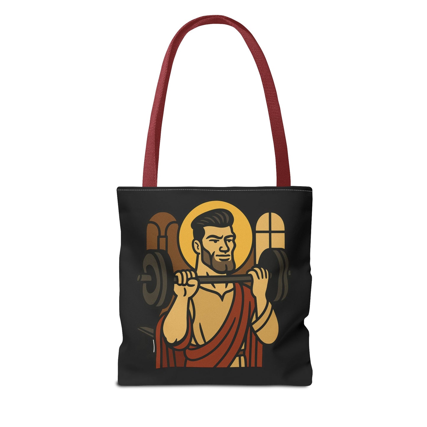 St Gigachad "The Strong" Tote Bag