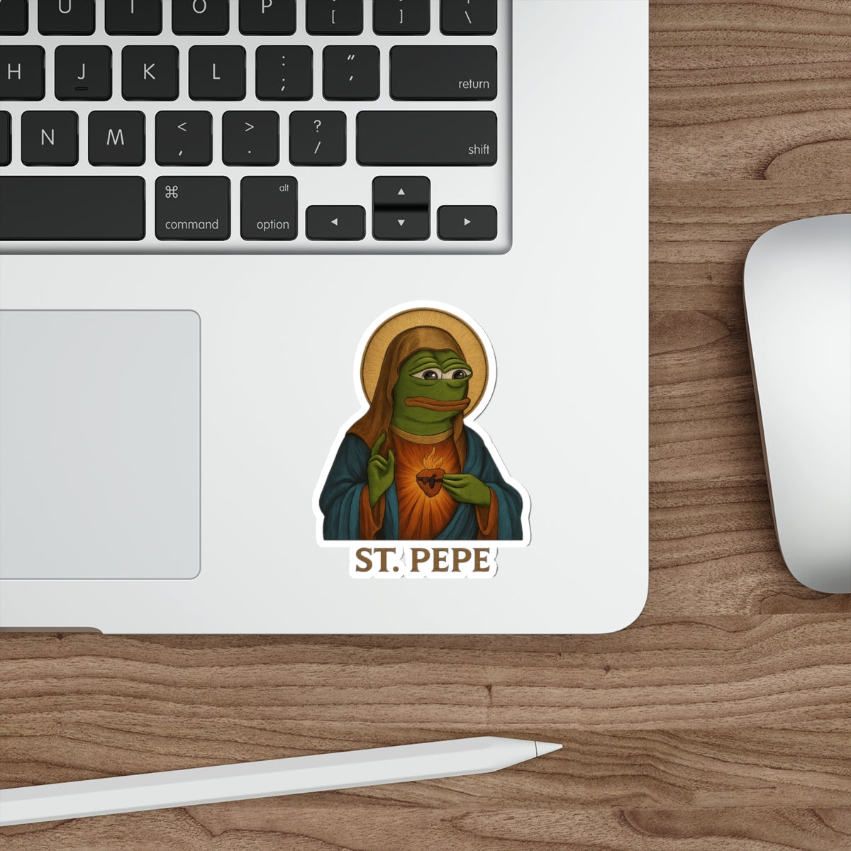 St Pepe "Our Savior" Sticker