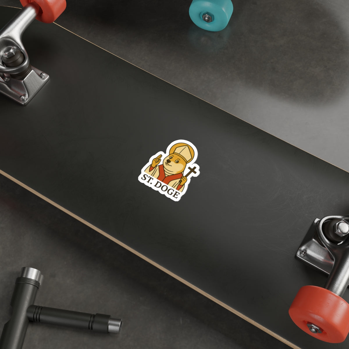 St Doge "Holy" Sticker