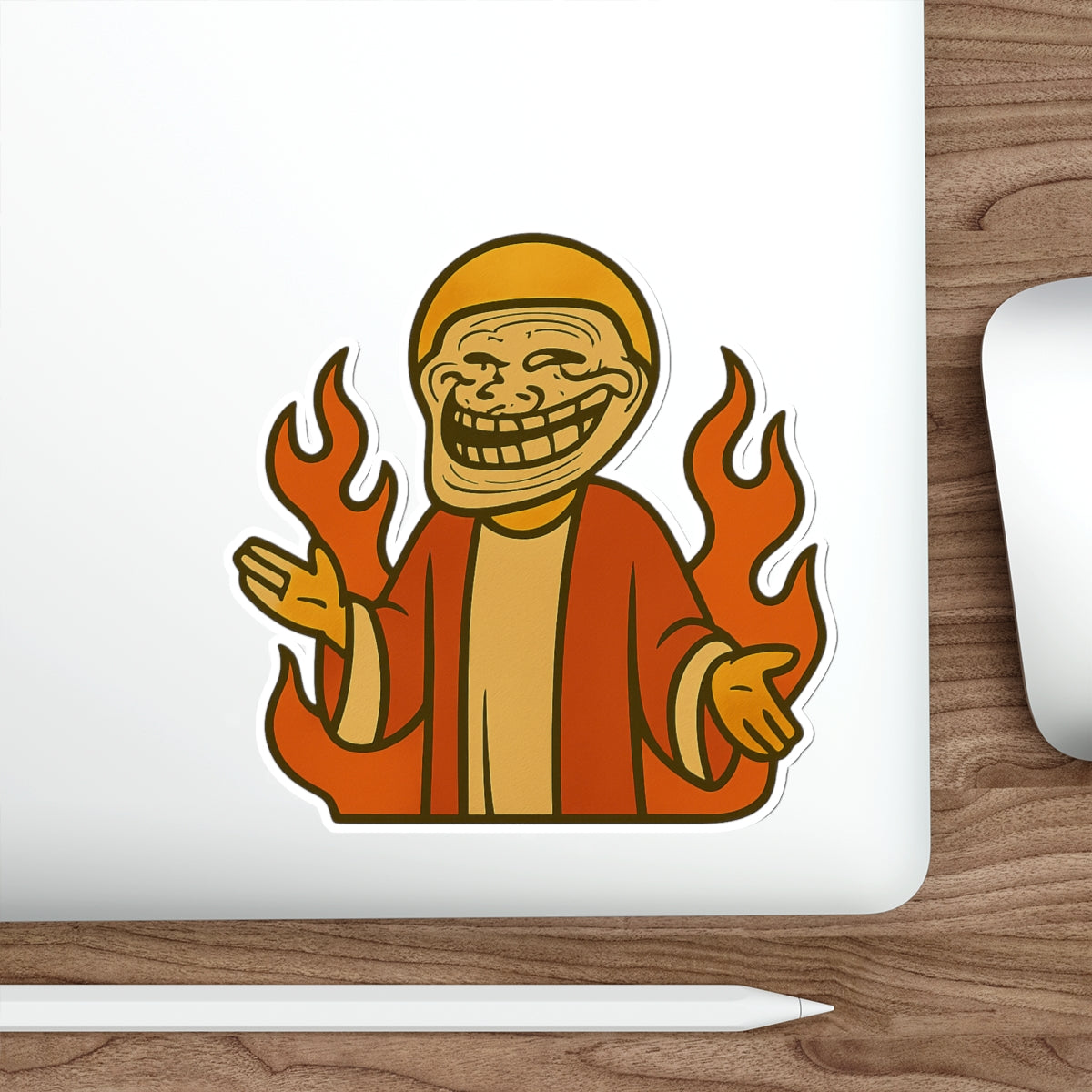 St Troll "Rage" Die-Cut Stickers