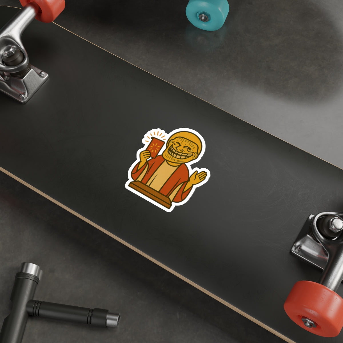 St Troll "History" Die-Cut Stickers