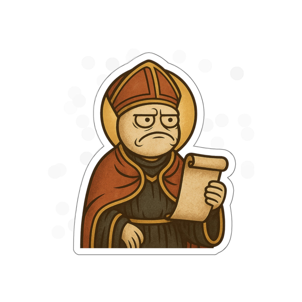 St Rage "Pause" Die-Cut Stickers