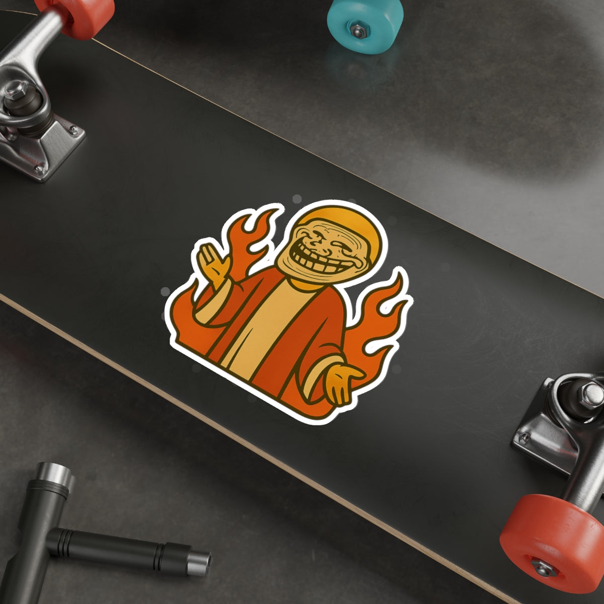 St Troll "Rage" Die-Cut Stickers