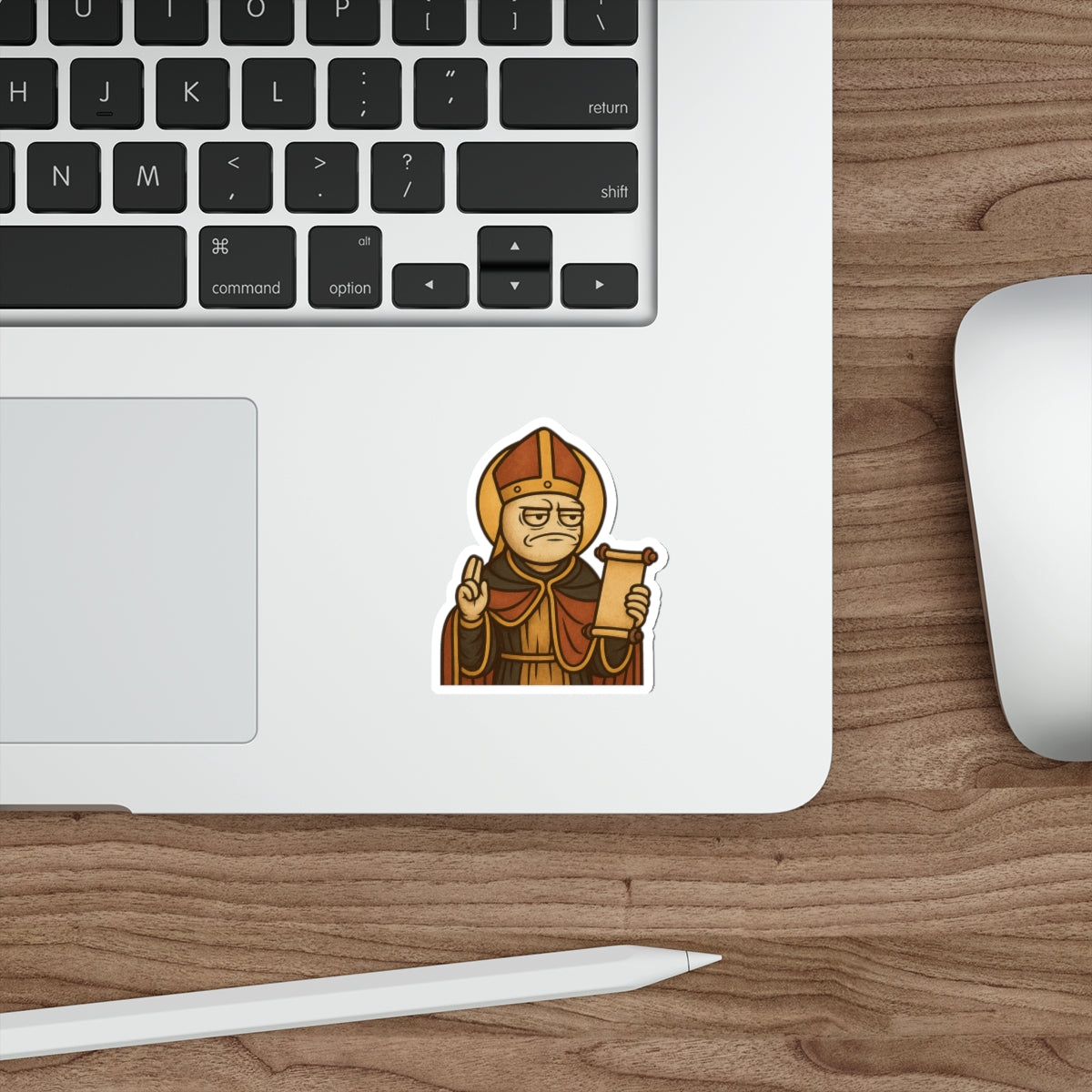 St Rage "Question" Die-Cut Stickers
