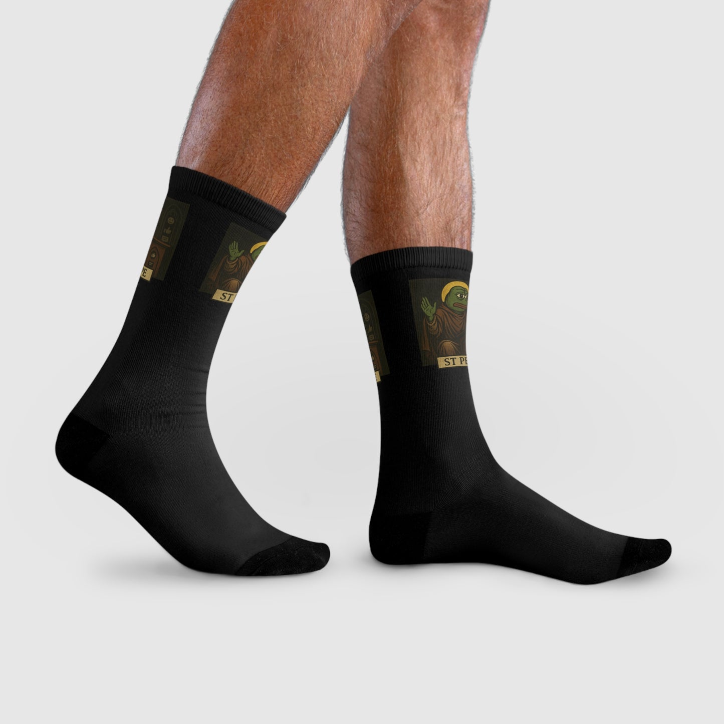 St Pepe "Preach" Crew Socks